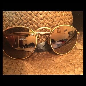 Ray-Ban gold dust lenses sunglasses